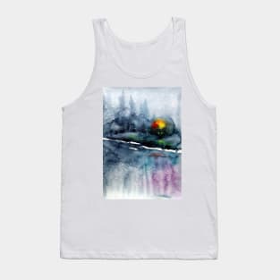 Wintertime landscape IV Tank Top